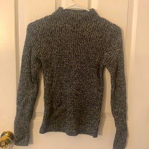 Uniqlo marled grey & black marled sweater small